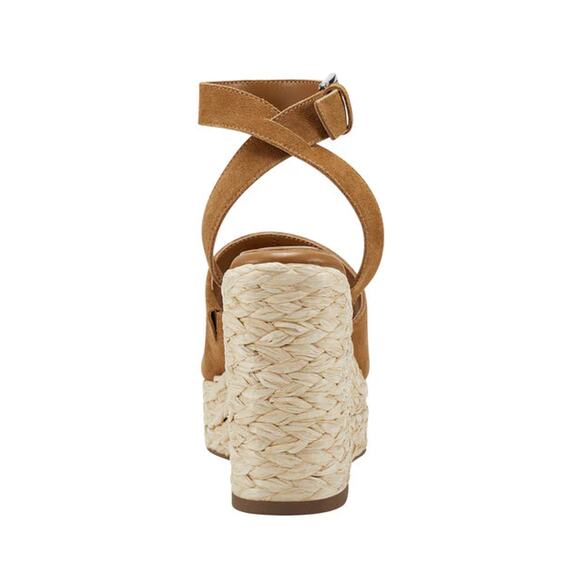 Marc Fisher Medium Natural 104 Nelly Women's Wedges 9.5 - Picture 3 of 4